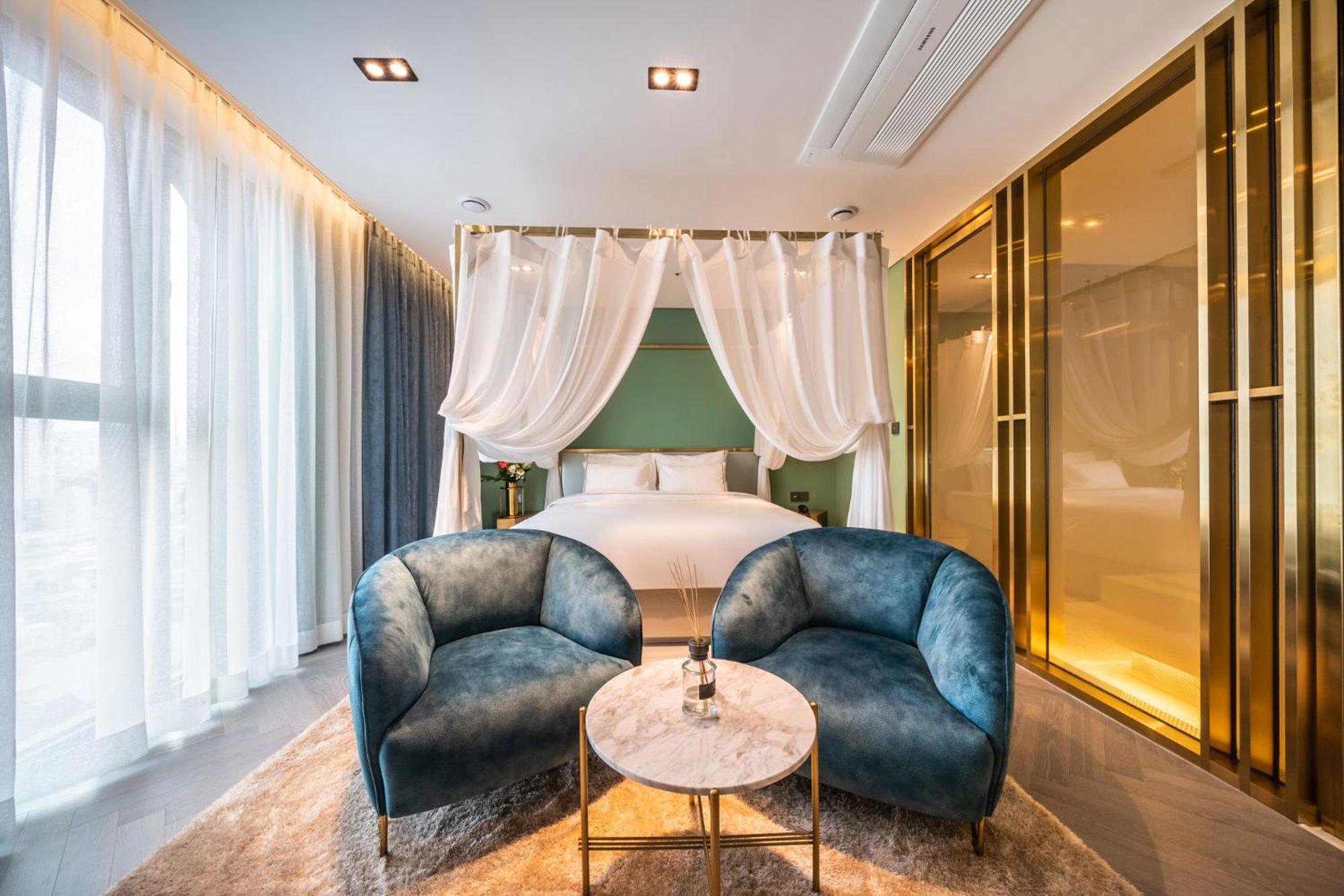 Hotel The Castle Jamsil-Sene Seoul Bagian luar foto