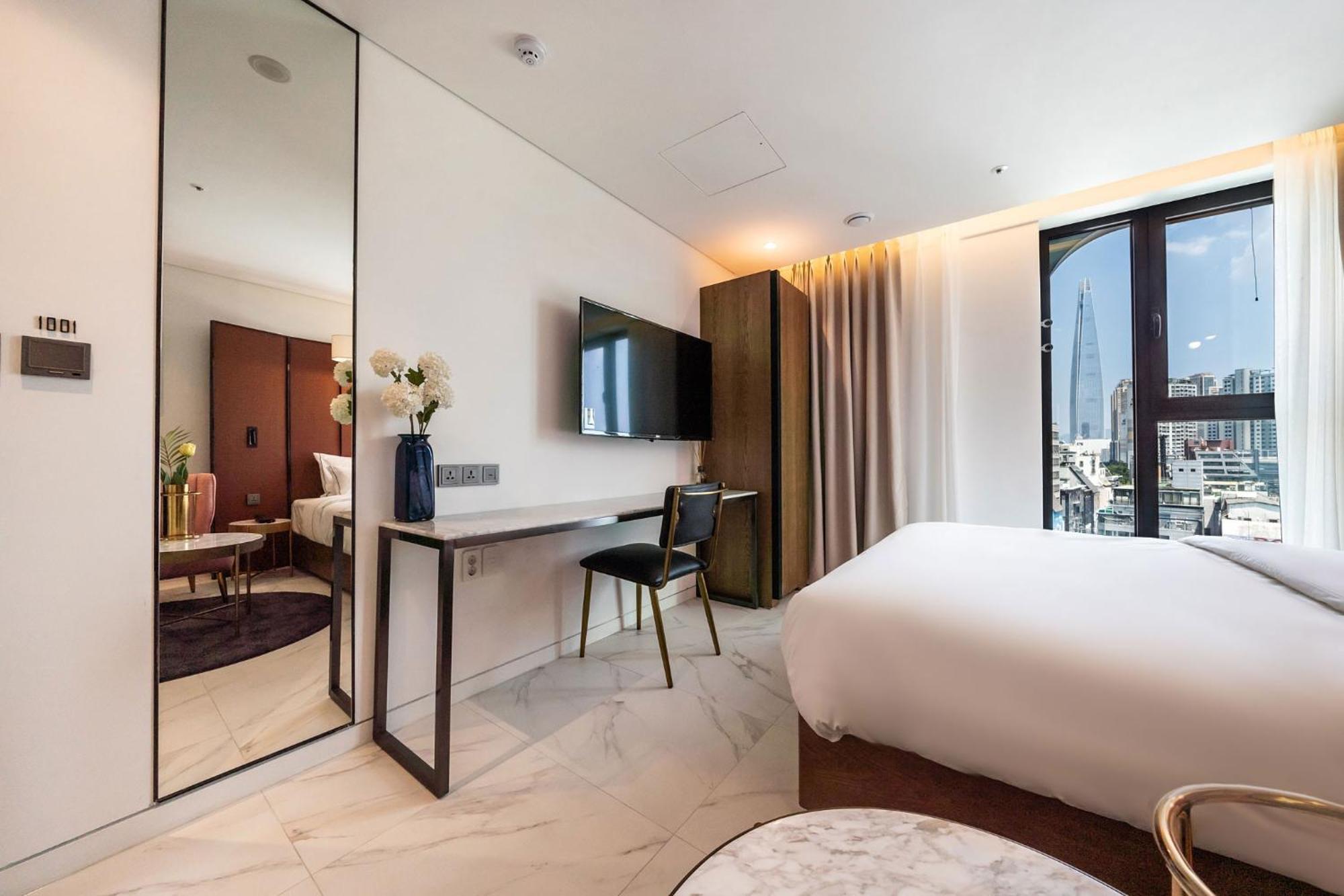 Hotel The Castle Jamsil-Sene Seoul Bagian luar foto