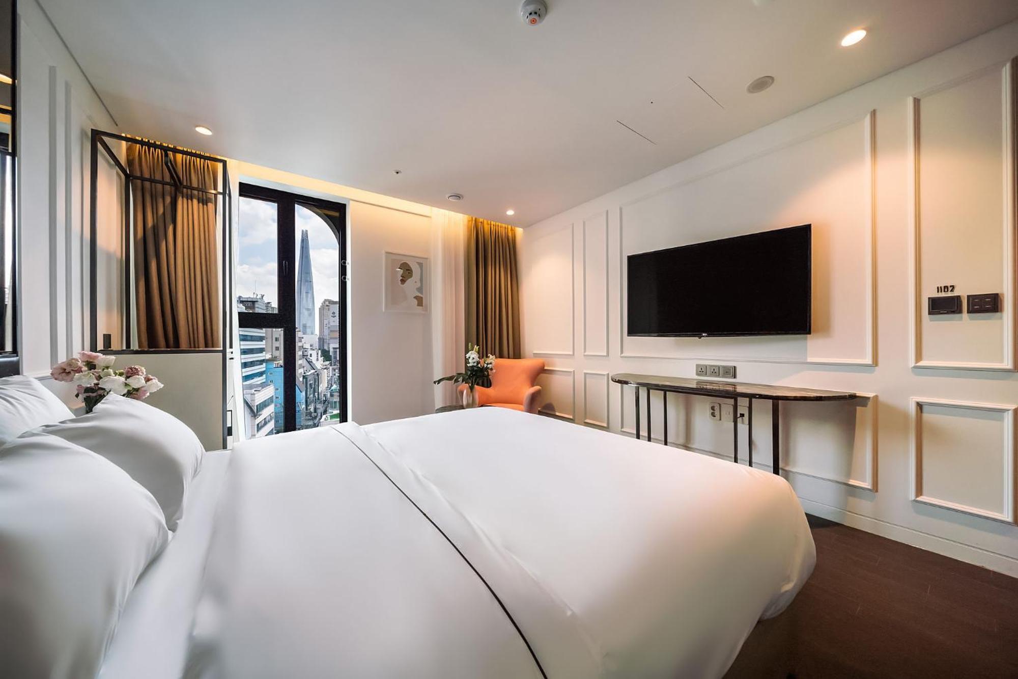 Hotel The Castle Jamsil-Sene Seoul Bagian luar foto
